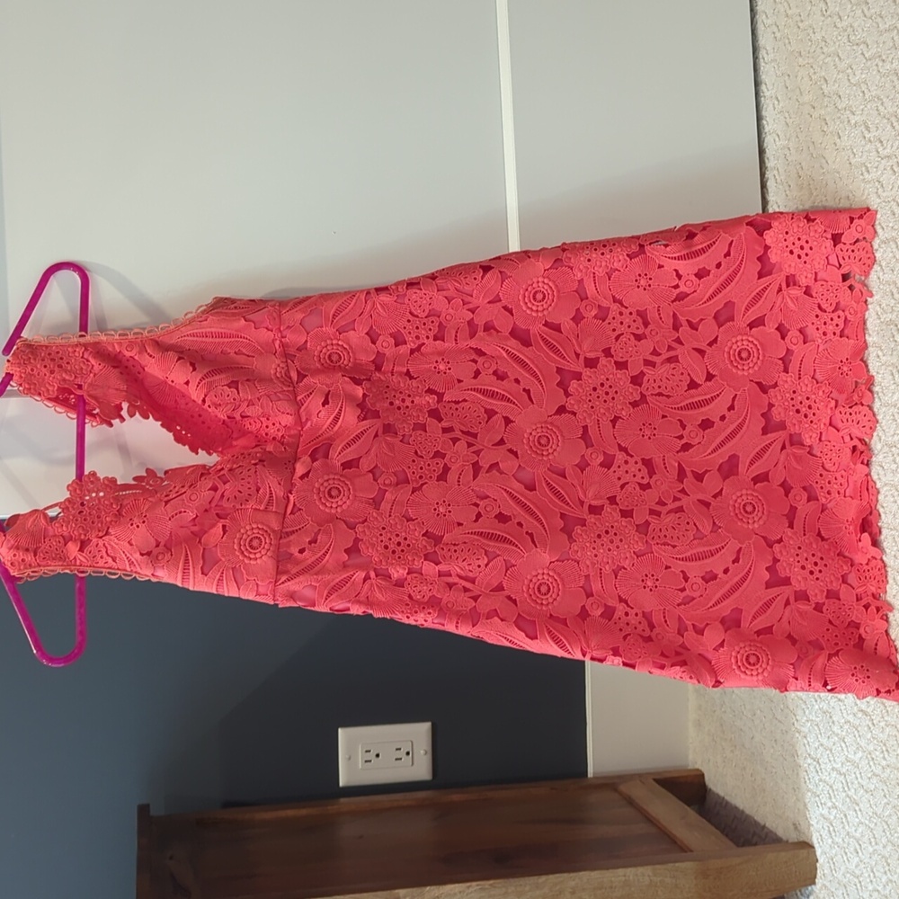 Stunning Coral Dress - Size 0